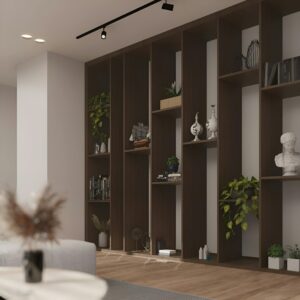 Display unit and shelves