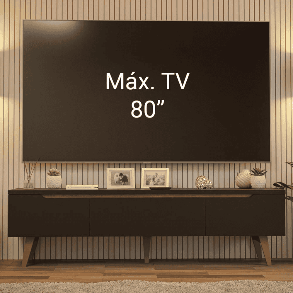 Madesa TV Stand with 2 Doors & Drawer - Image 3