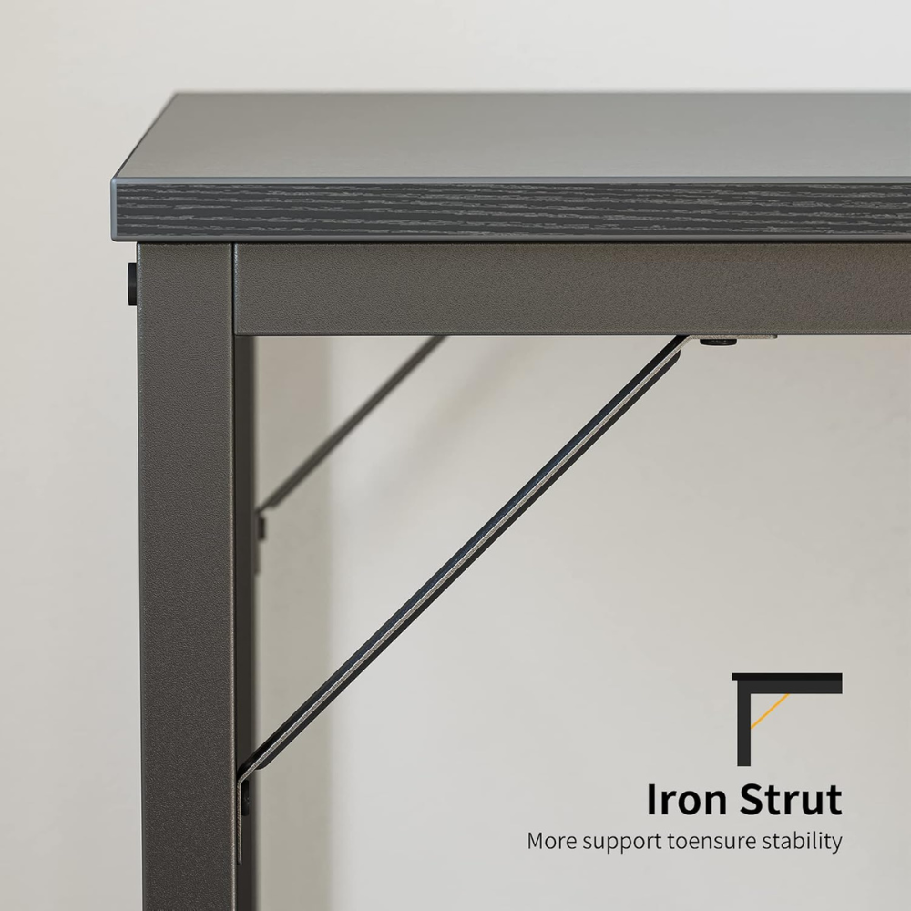 CubiCubi Computer Desk with Storage Shelves - Image 6