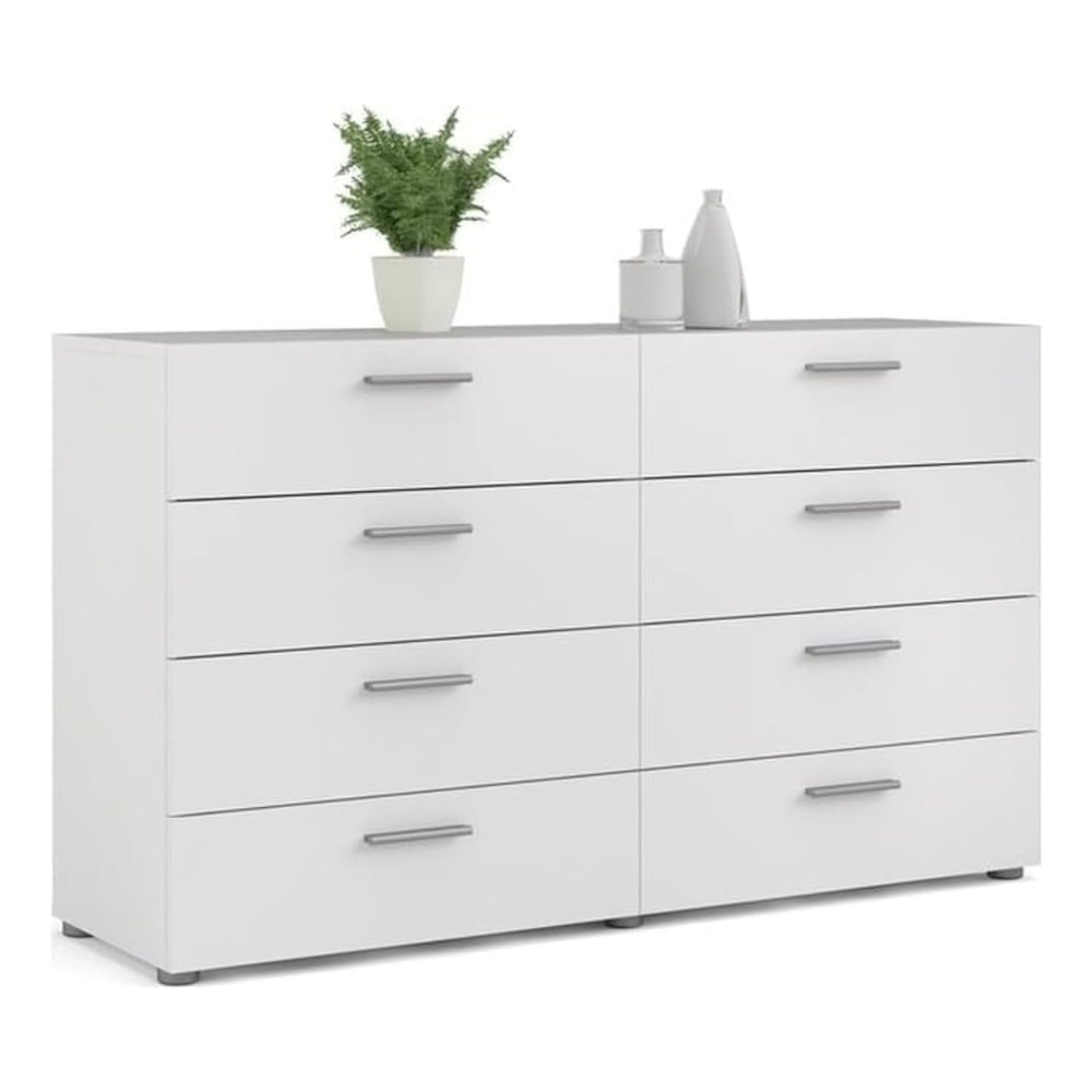 Levan Home Contemporary 8 Drawer Double Bedroom Dresse - Image 2