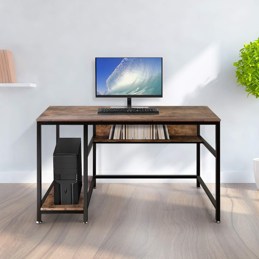 AUTOXEL Gaming Computer Desk with Storage Shelf - Image 2