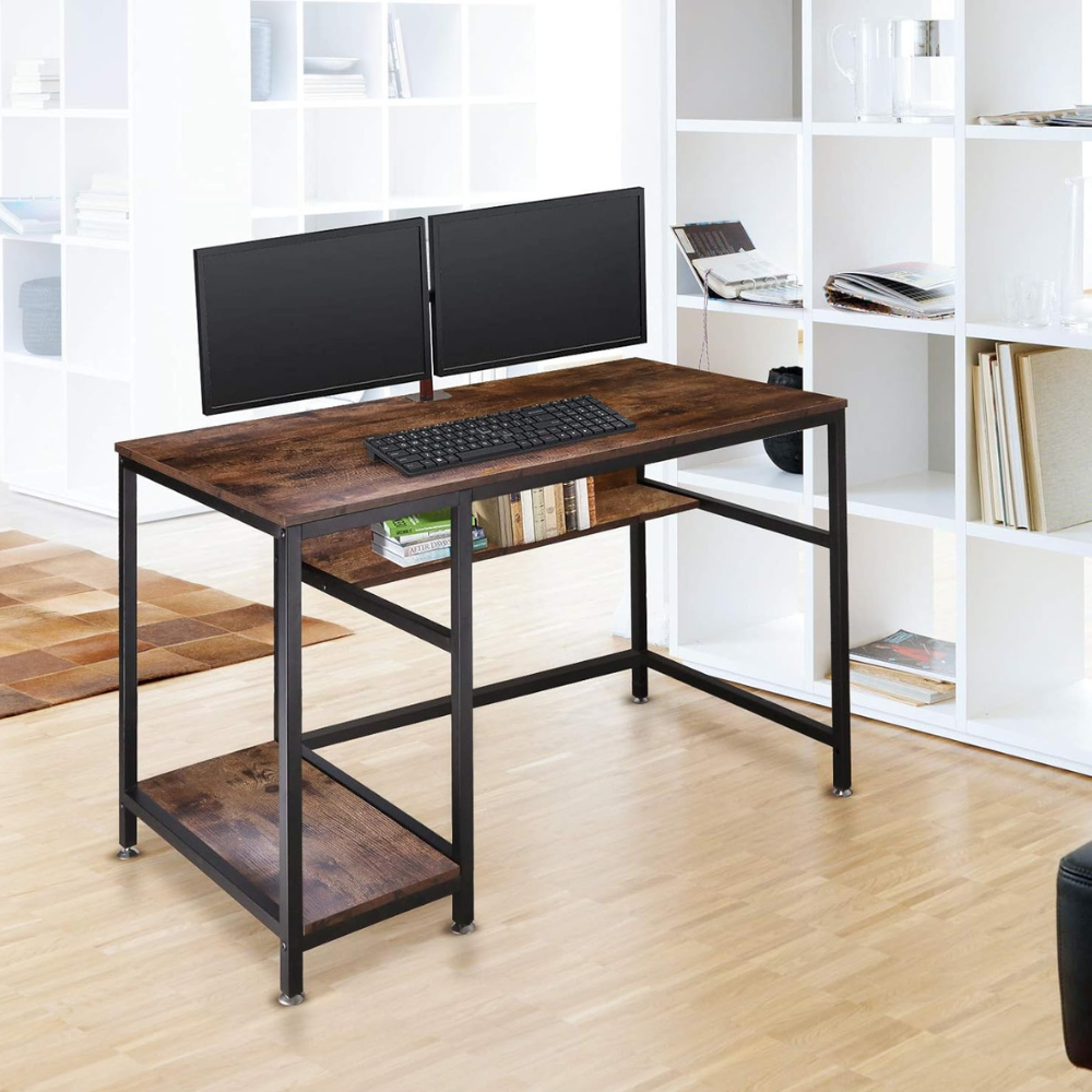 AUTOXEL Gaming Computer Desk with Storage Shelf - Image 3