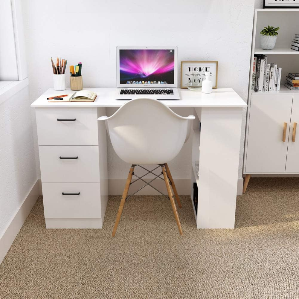 Meerveil Computer Desk with Drawers & Shelves - Image 2