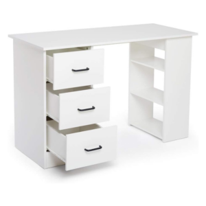 Meerveil Computer Desk with Drawers & Shelves