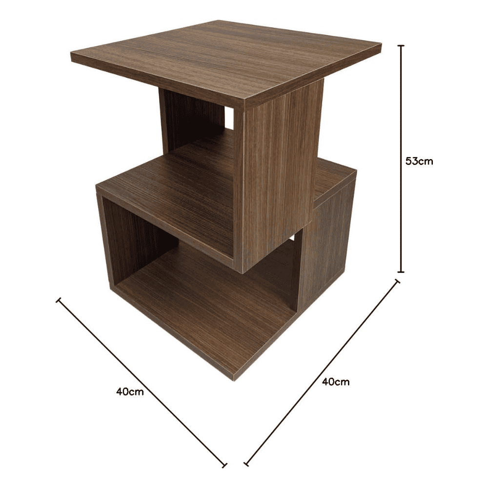 Home2Go Wooden Bedside Table - Image 4