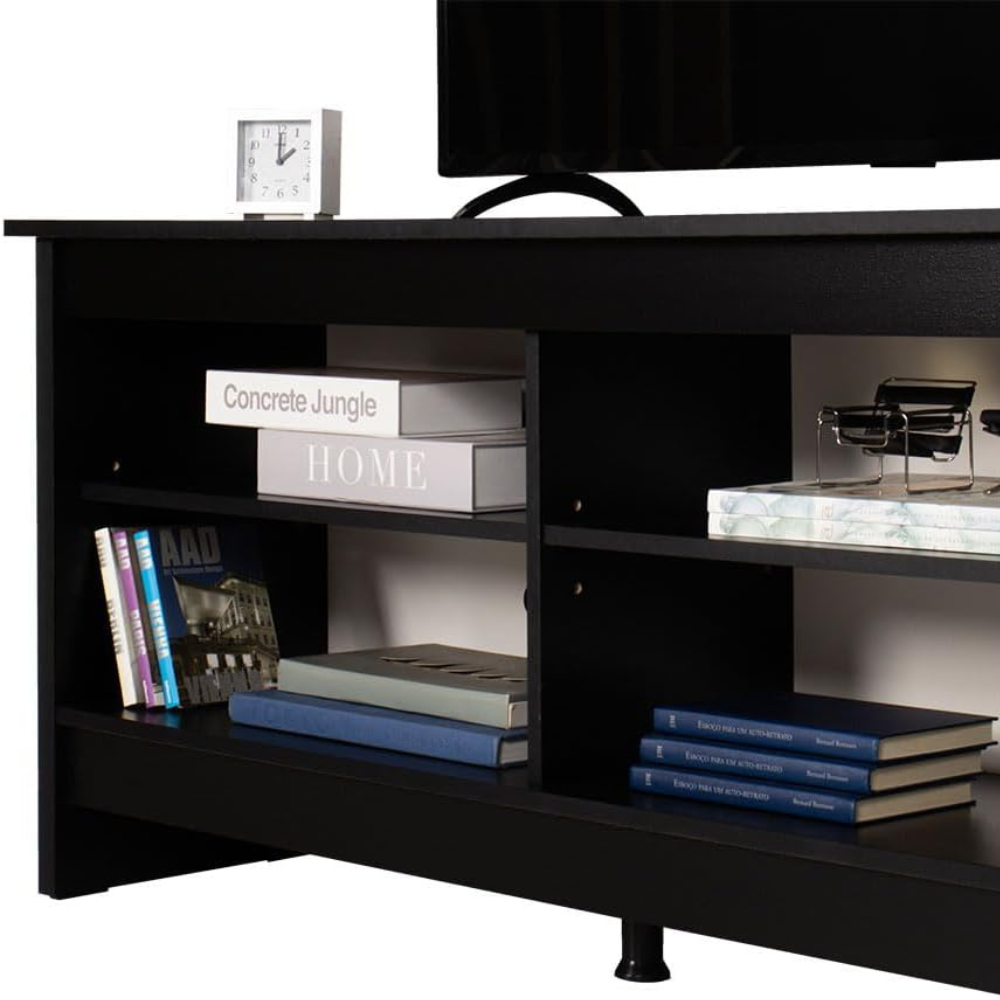 MADESA TV Stand with 6 Shelves and Cable Management - Image 3