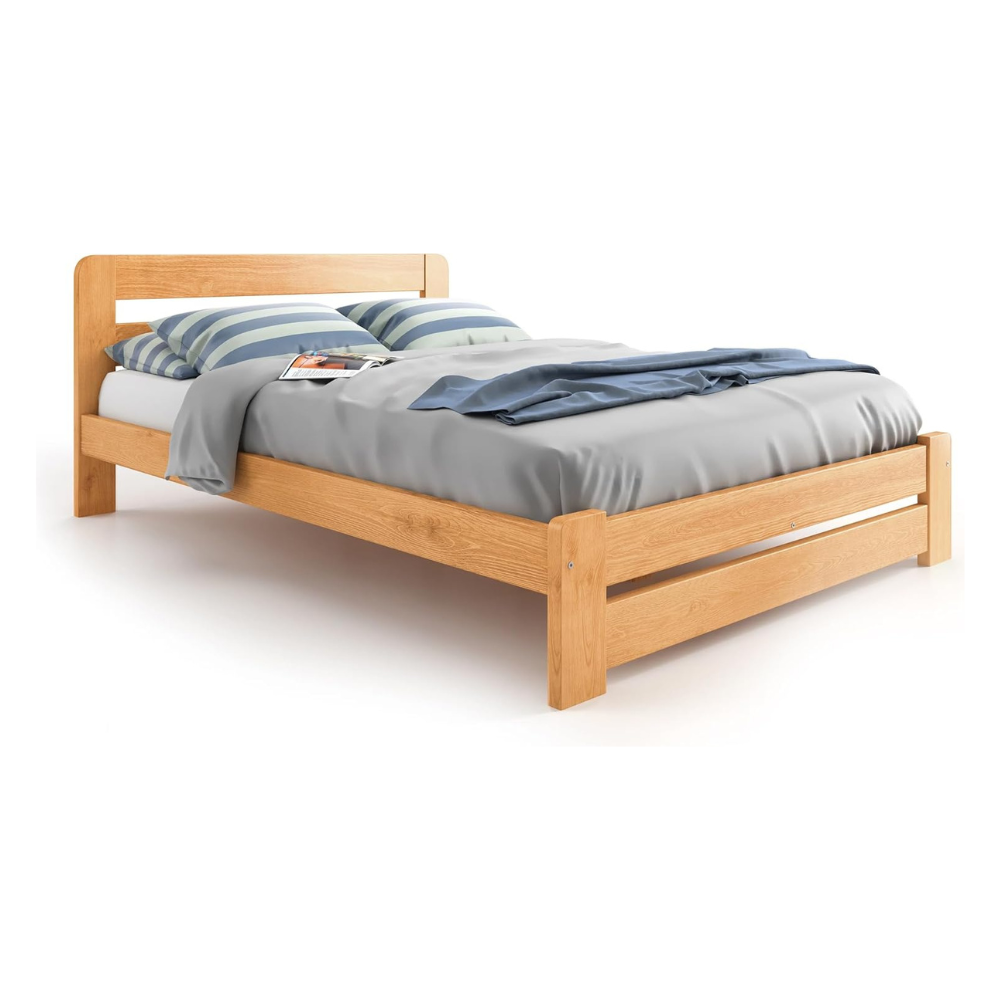 Solid Pine Wooden Single Bed Frame - Image 3