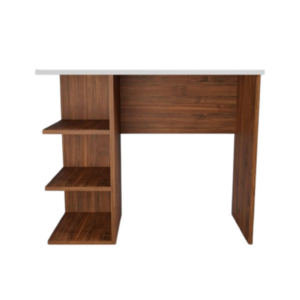 DFC Vello Engineered Wood Study Desk with 3 Shelf Storage